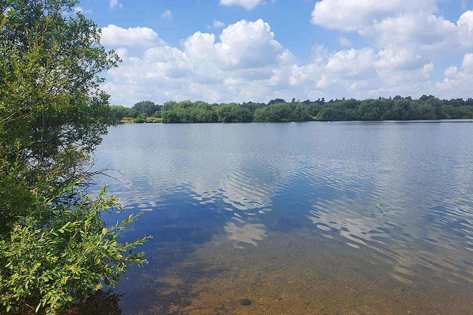 Watermead former gravel pits